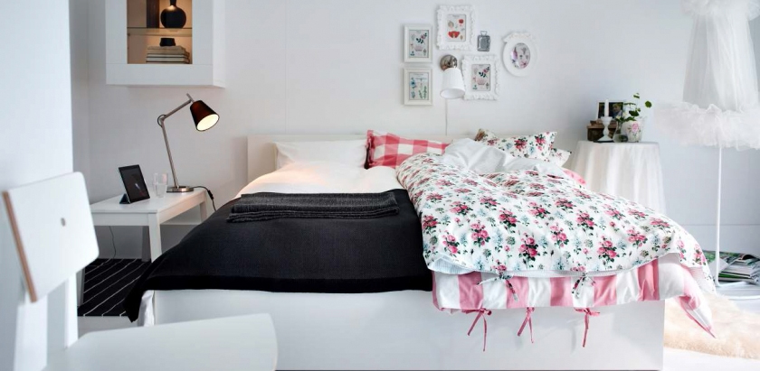 white bedroom