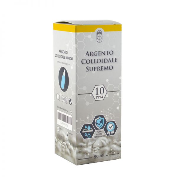 argento colloidale ionico supremo 10ppm 50 ml