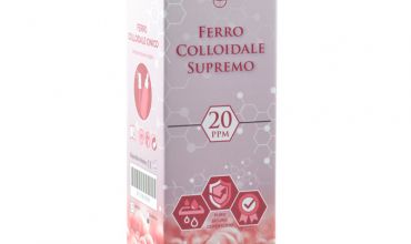 ferro colloidale ionico supremo 20ppm 100ml